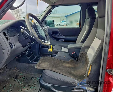 2008 Ford Ranger Super Cab z USA, uszkodzony, nr VIN 1FTYR14U98PA37367